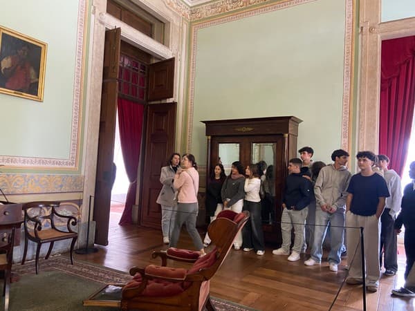 Alunos do 12.º ano visitam o Convento de Mafra — foto 12