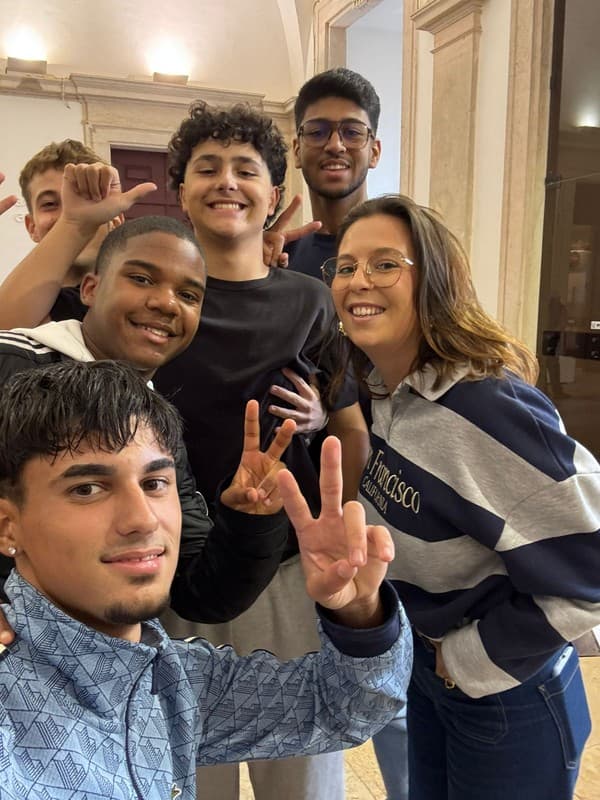 Alunos do 12.º ano visitam o Convento de Mafra — foto 5