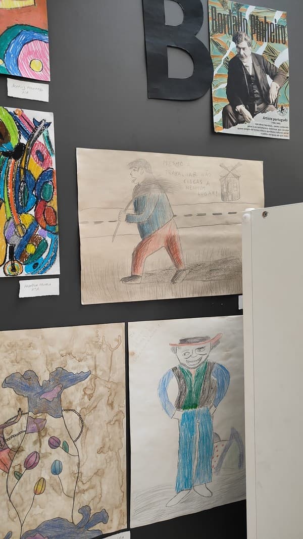 “O Nosso Alfabeto da Arte” esteve em exposição — foto 2