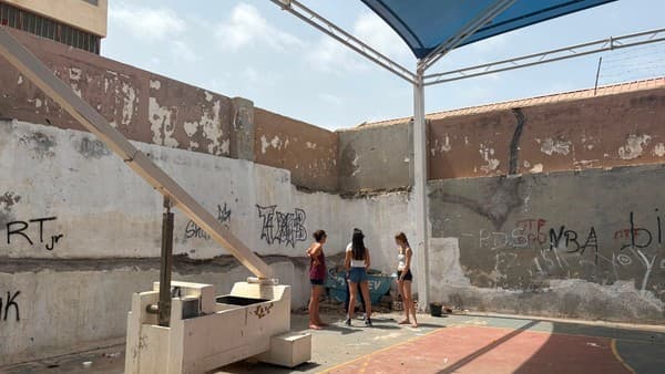 Projeto Entremundos promove reabilitação do polidesportivo da Comunidade Ponta D’Água — foto 1