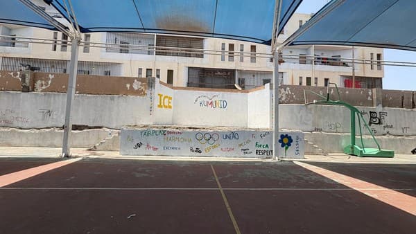 Projeto Entremundos promove reabilitação do polidesportivo da Comunidade Ponta D’Água