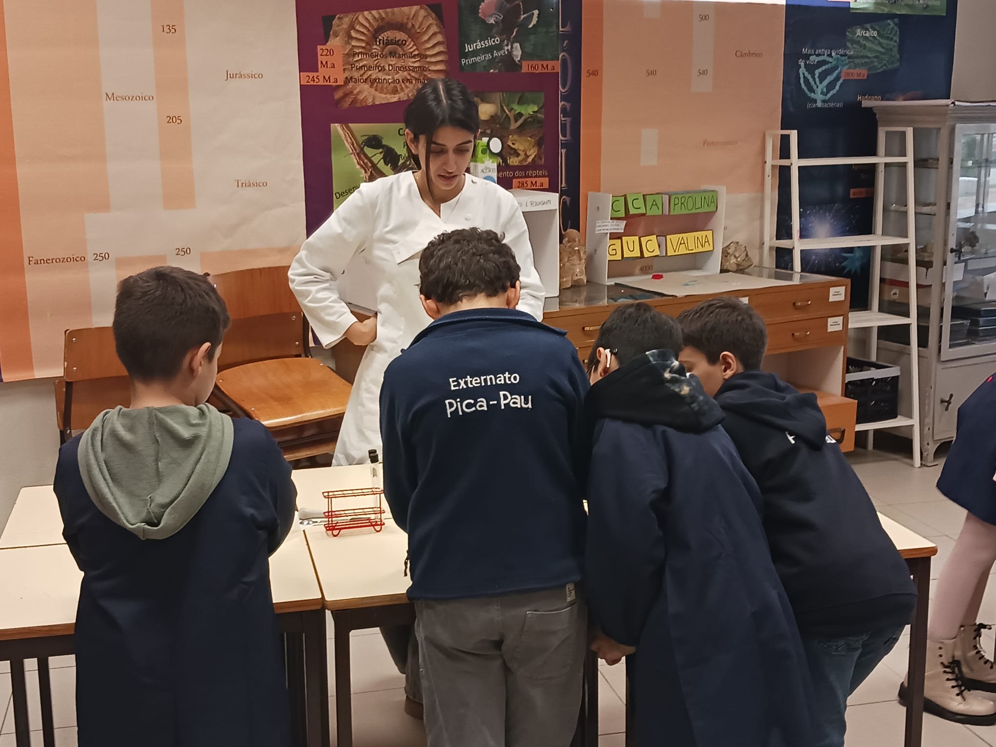 “Embaixadores da Ciência” recebem alunos de várias escolas básicas do nosso Concelho