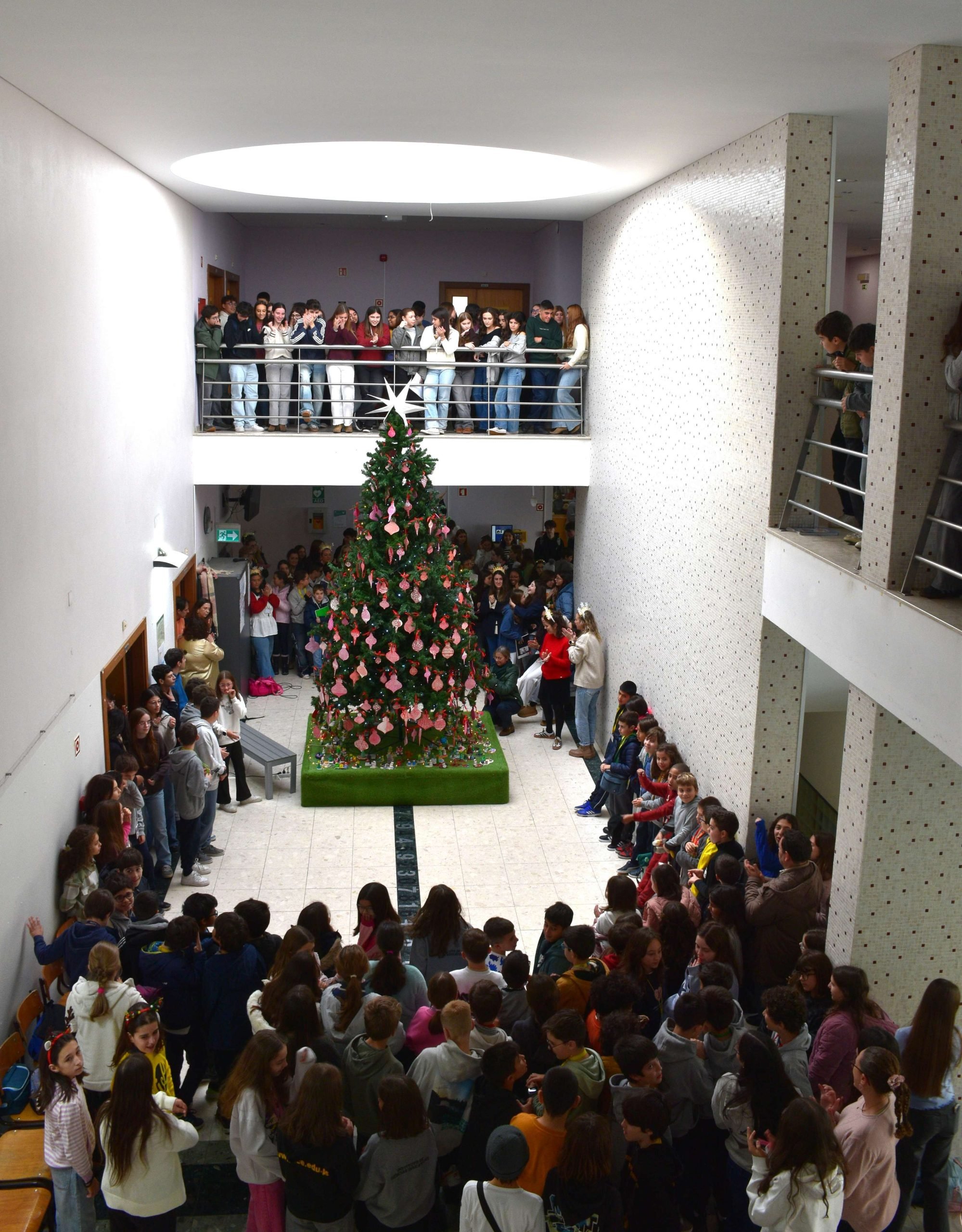 O Natal chegou ao ICE