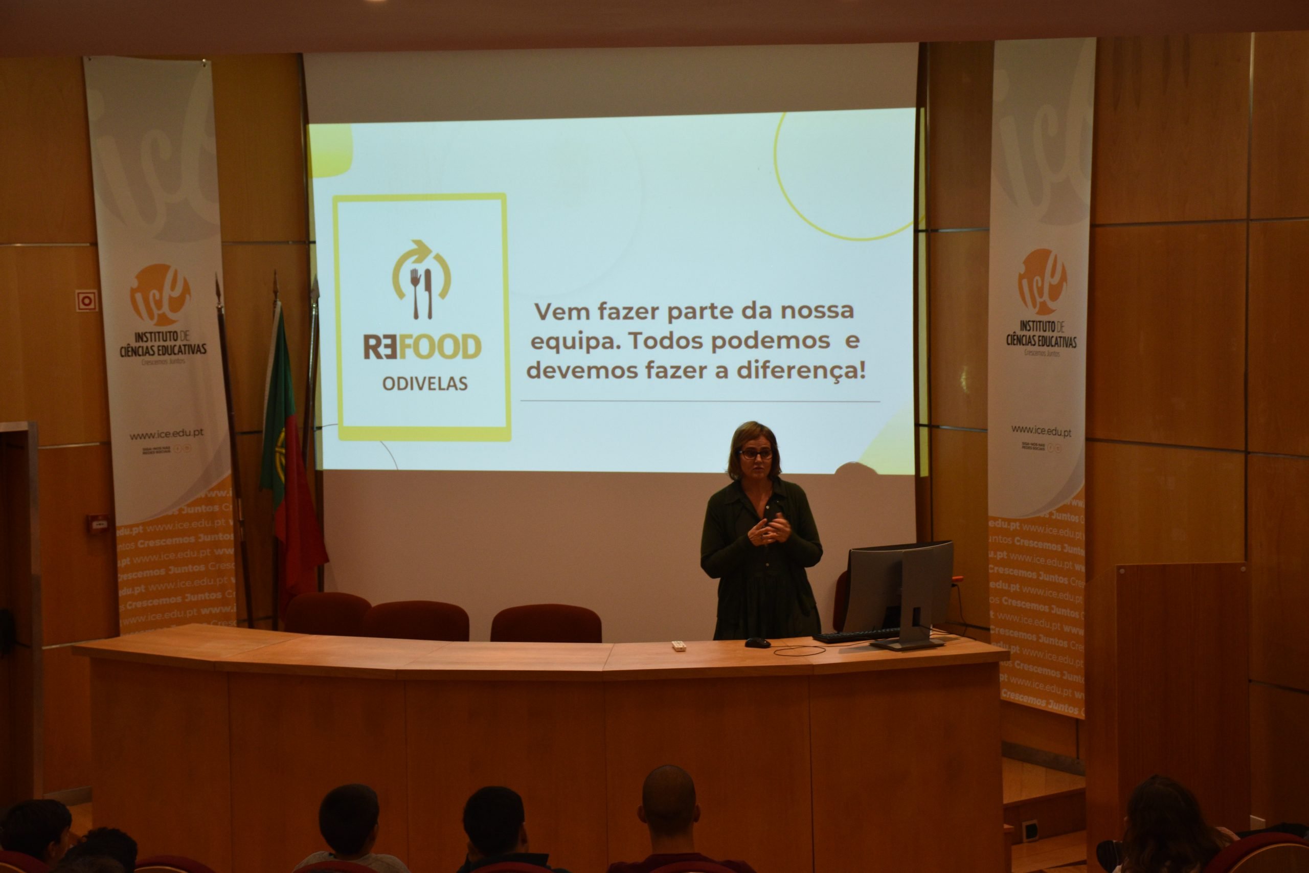 ICE recebe a visita da Refood Odivelas