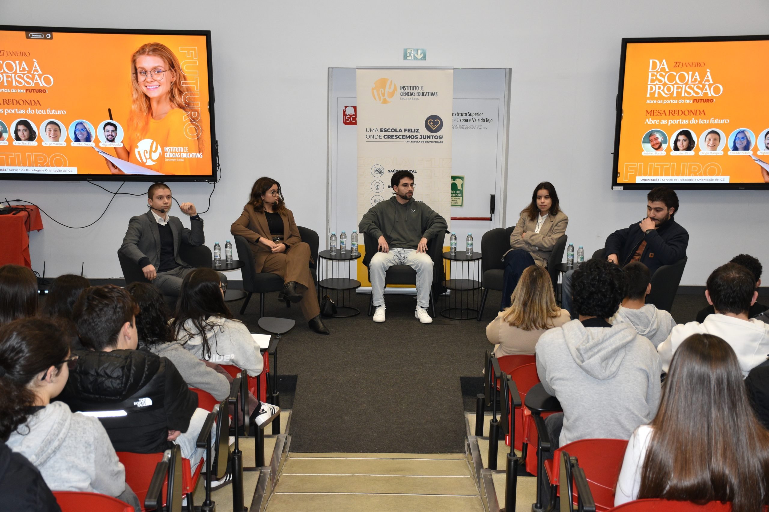 ICE deu início ao programa “Da Escola à Profissão” com Mesa Redonda