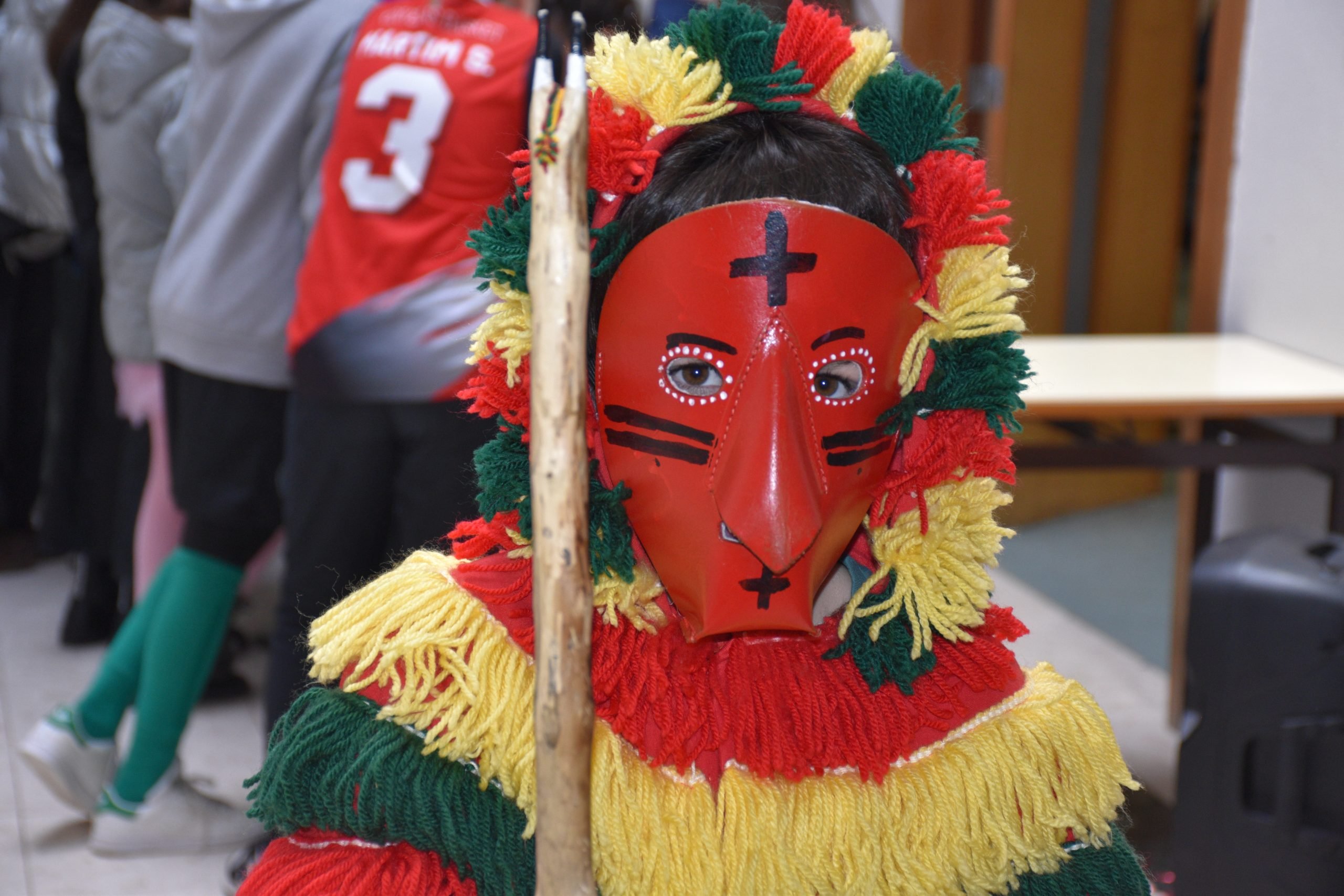 Carnaval encheu a nossa escola de cor e criatividade