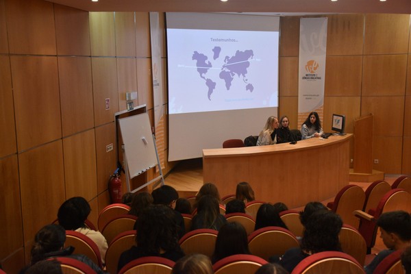 Alunos do ICE participaram em palestra sobre voluntariado com a Associação ProAtlântico — foto 3
