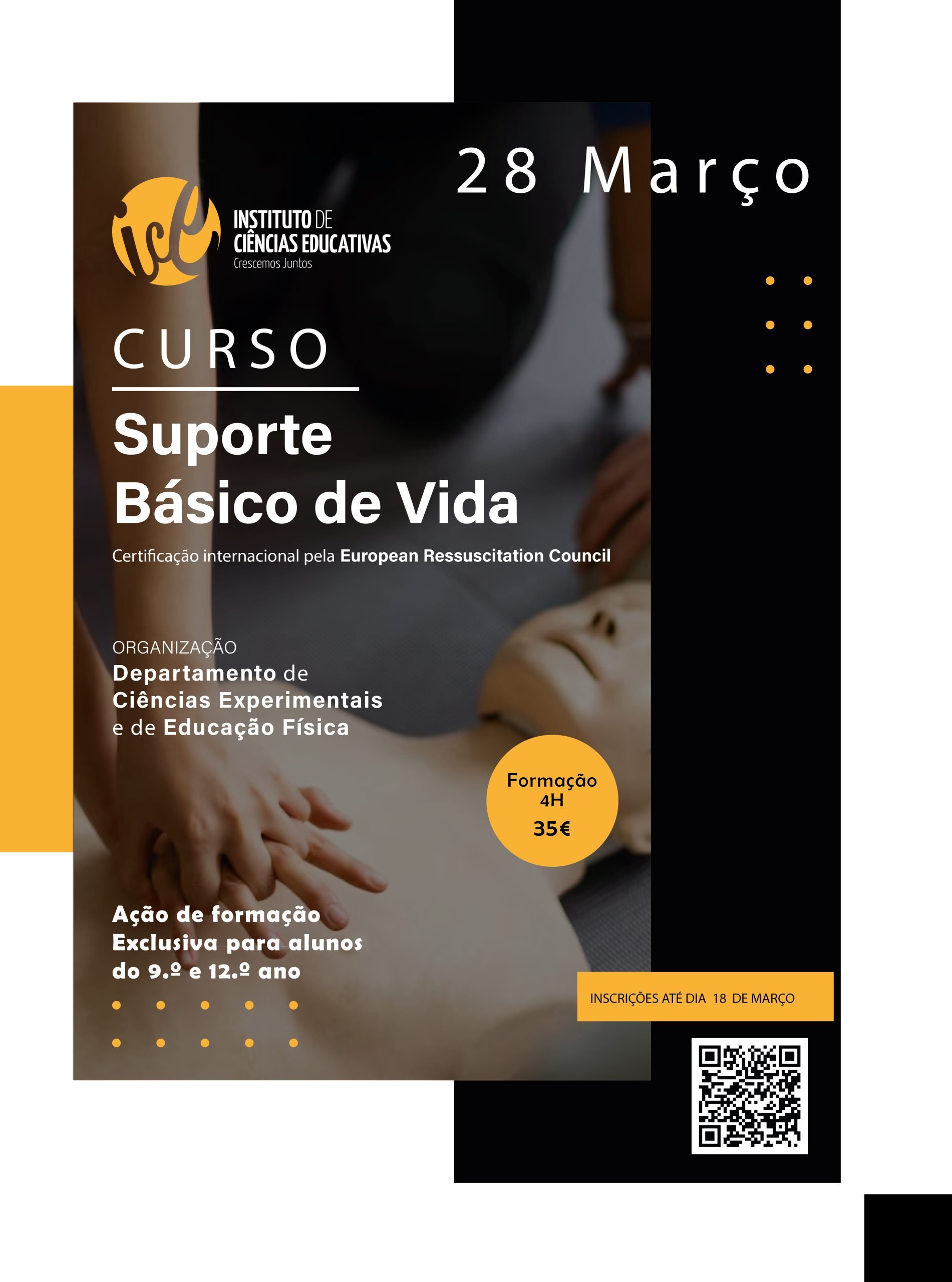 Curso de Formação de Suporte Básico de Vida
