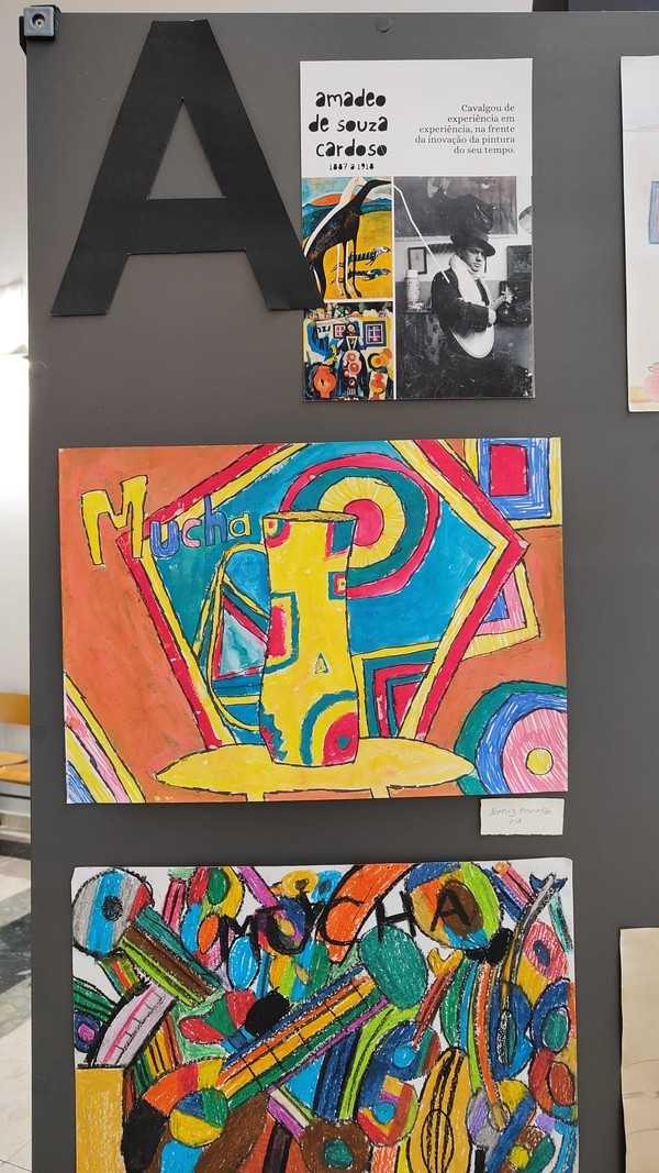 “O Nosso Alfabeto da Arte” esteve em exposição — foto 3