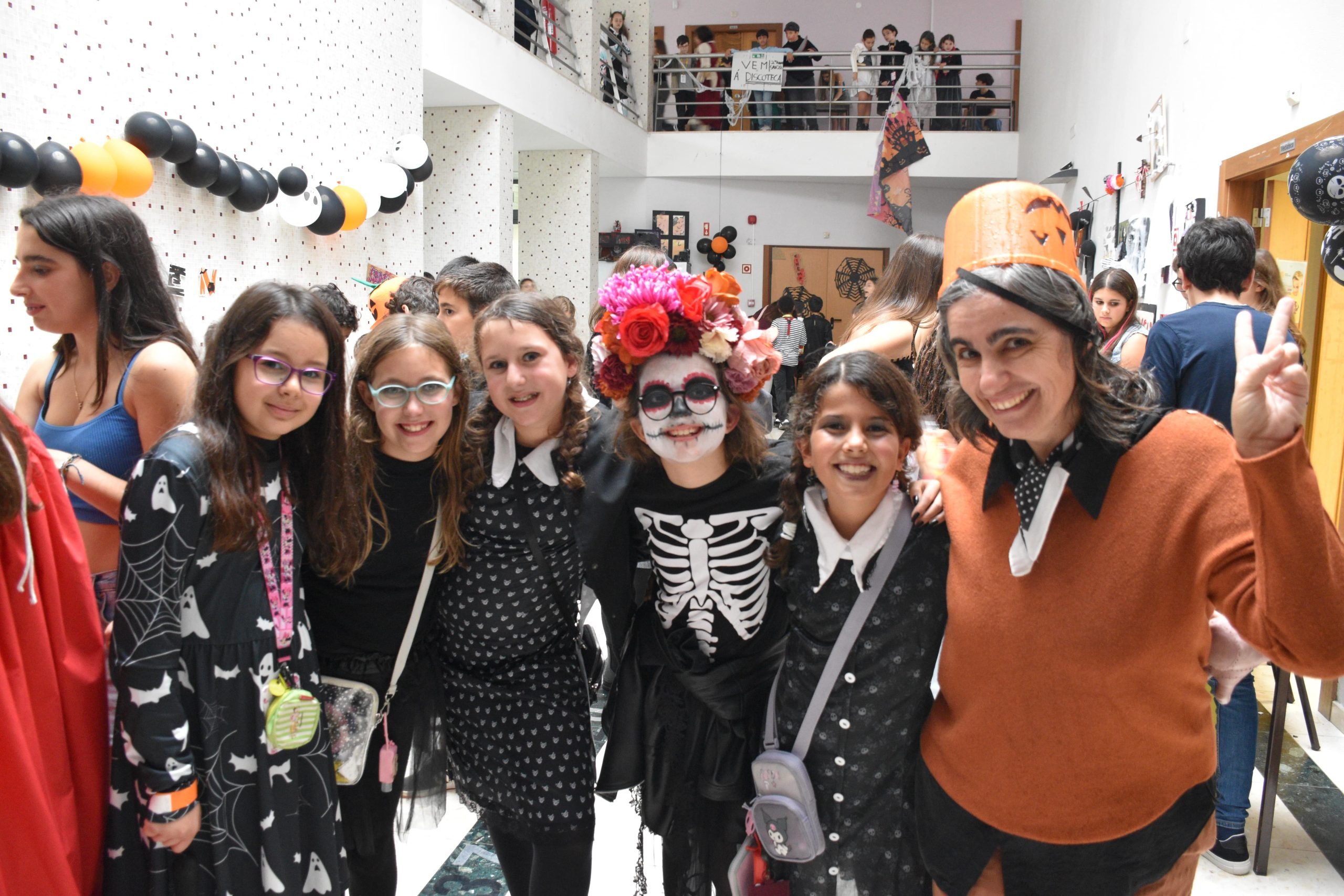 O Halloween invadiu a nossa escola!