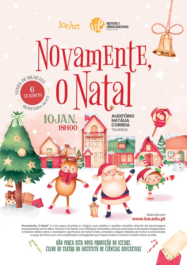 ICE’art apresenta “Novamente, o Natal”