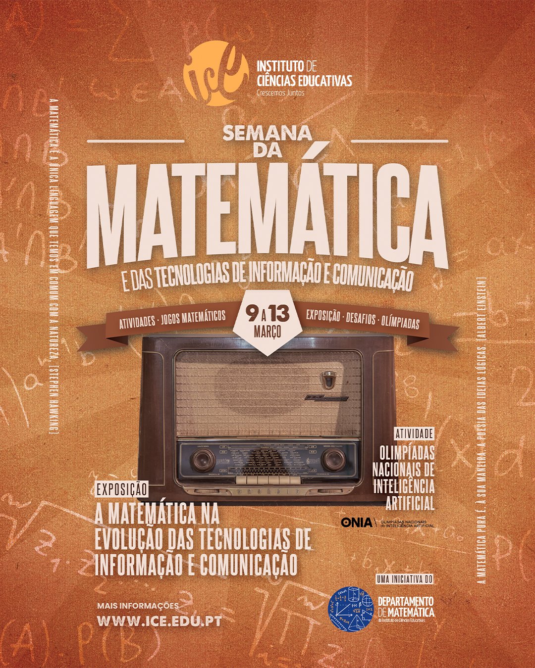 Semana da Matemática e das Tecnologias de Informação e Comunicação do ICE